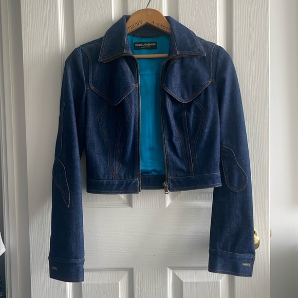 Dolce & Gabbana Jackets & Blazers - Dolce and Gabbana Jean Jacket